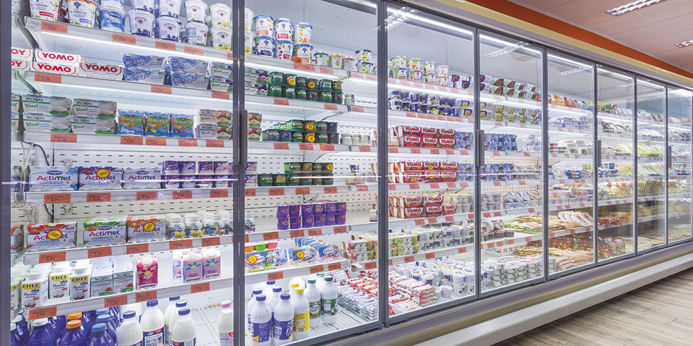 Drzwi szklane do lad chłodniczych